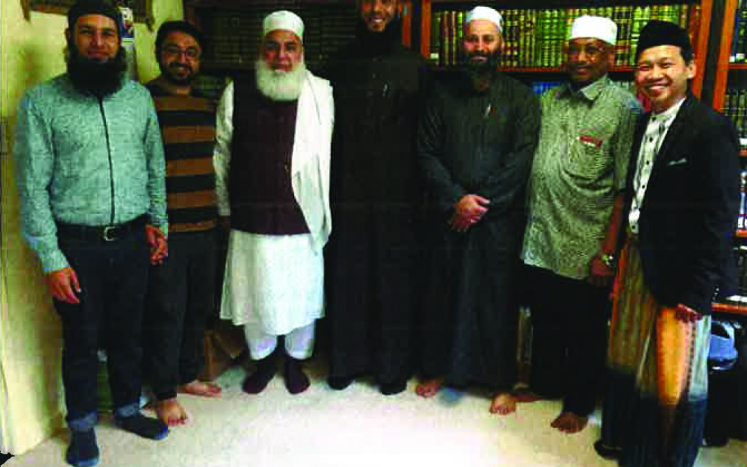 Visiting Australian scholar led Friday prayers